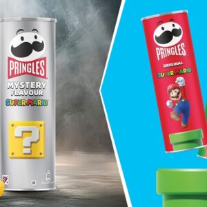 Pringles x Super Mario : une collaboration rétro qui réinvente l’apéro avec une saveur mystère !
