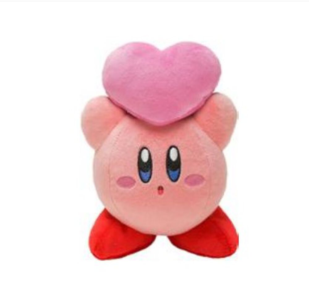 Peluche Nintendo - Kirby - Kirby Avec Coeur 16 Cm