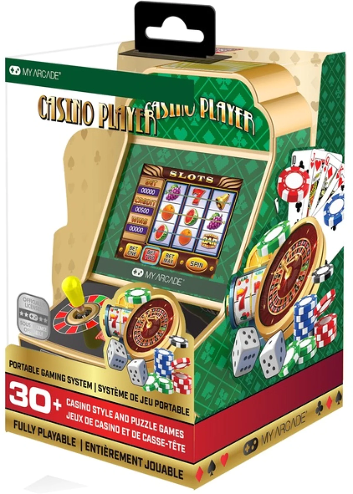 CASINO PLAYER Casino portable gaming system