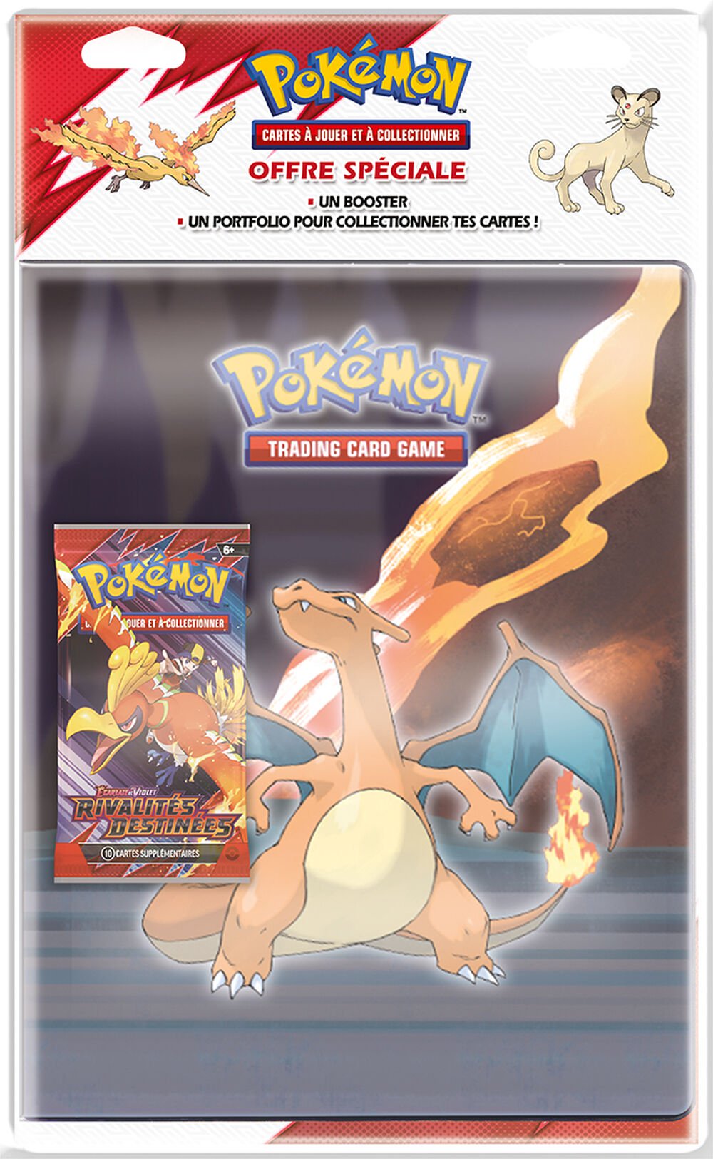 Pack Portfolio + Booster - Pokemon - Ev10 Rivalités Destinées