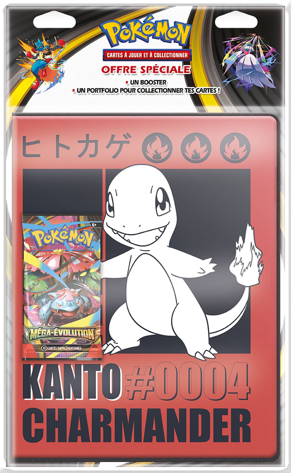 Pack Portfolio + Booster - Pokemon - Me01 Mega Evolution