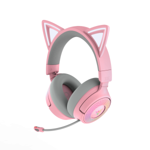 Casque gaming sans fil Razer - Kraken Kitty V3 Pro – Quartz